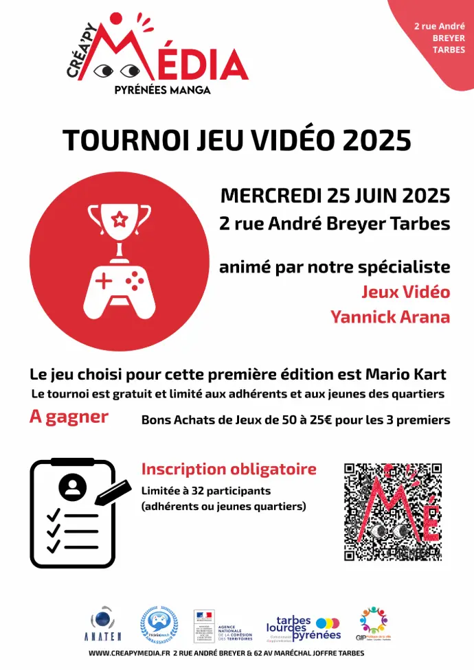 Affiche tournoi esport